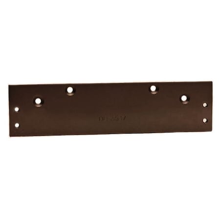 Falcon Mounting Plate for Top Jamb for SC60 Series Door Closer, DKBZ Dark Bronze Painted SC60A-18-DKBRZ